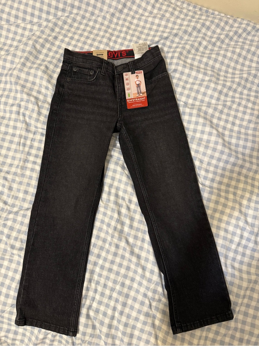 Levi's Men's Black Straight-Leg Jeans